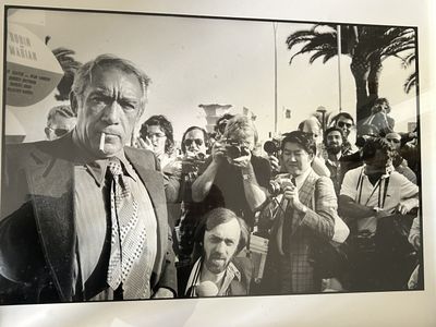 Daniel ANGELI (1943). Anthony Quinn, Cannes - 1976.