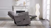 2 x Fauteuil releveur 1 moteur gris :