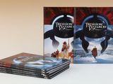 deux jaquettes de DVD représentant l'Ancien Testament et la Bible de Jésus