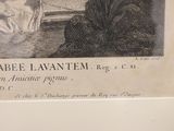 a drawing of a man and a woman sitting on a bench