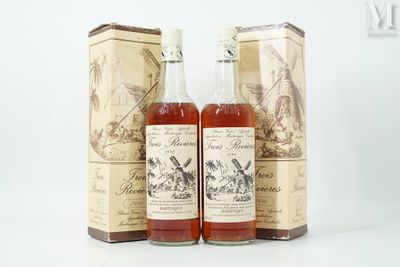 RHUM TROIS RIVIERES RHUM TROIS RIVIERES, 1986 - 2 bouteilles…