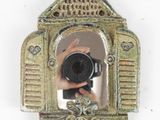 a person taking a picture of themselves in a mirror