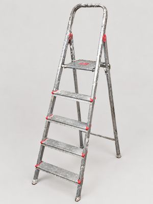 an image of a step ladder on a white background