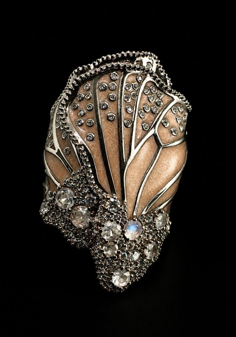 TATIANA VERSTRAETEN - PLACE VENDOME Collection « Vienne » - Importante bague en or rose 750/1000, de la maison TATIAN...