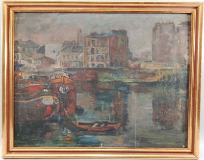 Ecole du XXème siècle. H. Bossard ?