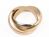 an image of a close up of a gold ring on a white background