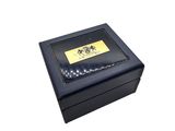 a black box with a picture of a horse on it