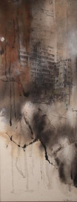 a picture of a painting that is on the wall