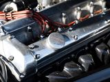 a close up of an engine in a car
