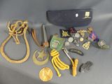a lot of different items that are on a table