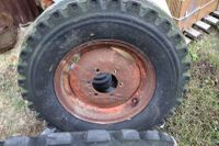 2 Roues avant de TRACTEUR, KLEBER, 750/16 (photo 2)