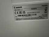 a label on the back of a canon printer