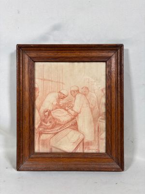 une image représentant le dessin d'une femme tenant un bébé dans ses bras