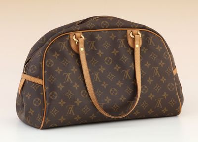 sac à main louis vuitton monogramme en toile et cuir