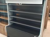 a display of empty shelves in a store for sale