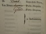 an old book with a black and white image of a man ' s name on it