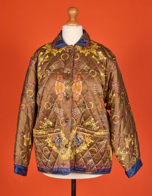 ANONYME VESTE matelassée en polyester imprimé inspiré d'un c…