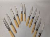 a lot of knives that are arranged in a circle