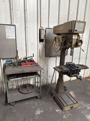 a machine that is sitting next to another machine