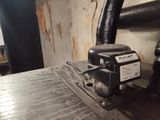 a picture of a wood burning stove in a kitchen