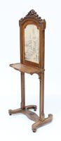 Billet doux en bois naturel mouluré et sculpté à décor de nœ… (photo 5)
