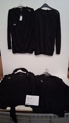 Lot de 40 pièces hauts femme manches longues, marque New Loo…