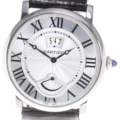 CARTIER Modèle : Rotonde Réserve de Marche Années : 2015