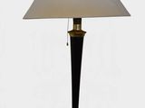 an image of a lamp that is on a table