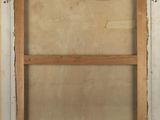 an old picture of a window in a room that is being remodeled