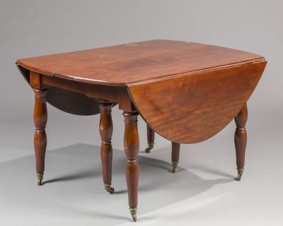 an image of a small table with a drop leaf on it