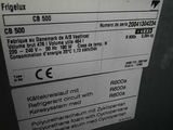 the label on the back of a refrigerator shows that it is not in use