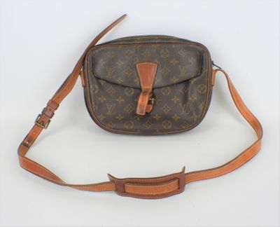 Sac à bandoulière Louis Vuitton en marron et beige clair