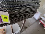 a pile of steel bars stacked on top of each other