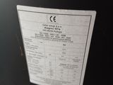 a label on the back of a gas tank