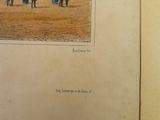 an old book with a picture of a group of people
