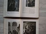 three pages of a book with pictures of people on them