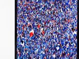 a picture of a painting of a crowd of people