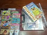 a lot of children ' s books on a wooden table