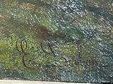 a picture of a painting on the wall of a building
