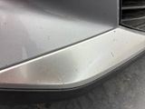 a close up view of a car ' s front bumper