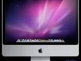 an image of a computer monitor with a purple background