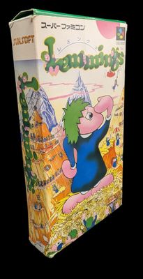 Super Famicom - Jeu Lemmings. - Photo 1