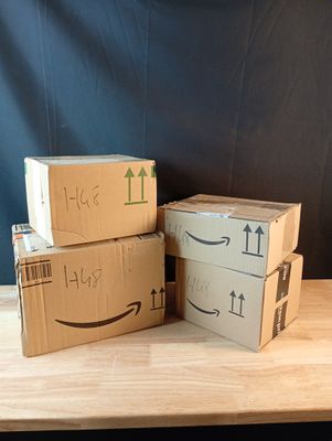 Lot de 4 colis Mystere (Retour Amazon,NPAI, Adresse incomple…