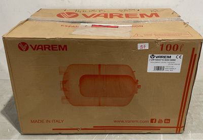 a cardboard box that is sitting on the floor