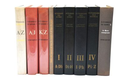 Laffont Bompiani, dictionnaire des œuvres, 5 vol.