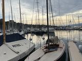 many sailboats that are docked in the water