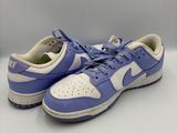Baskets Nike Dunk Low bleues et blanches
