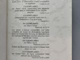an open book with a list of different languages on it