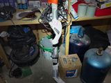a picture of a room with a lot of stuff on the floor