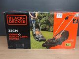 tondeuse à gazon filaire Black & Decker avec boîte d'emballage
